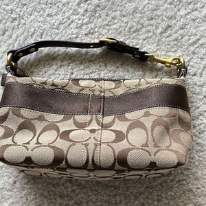 Coach Mini Bag - Signature Brown
